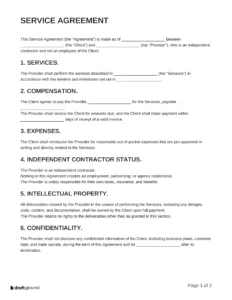 Service Agreement Template